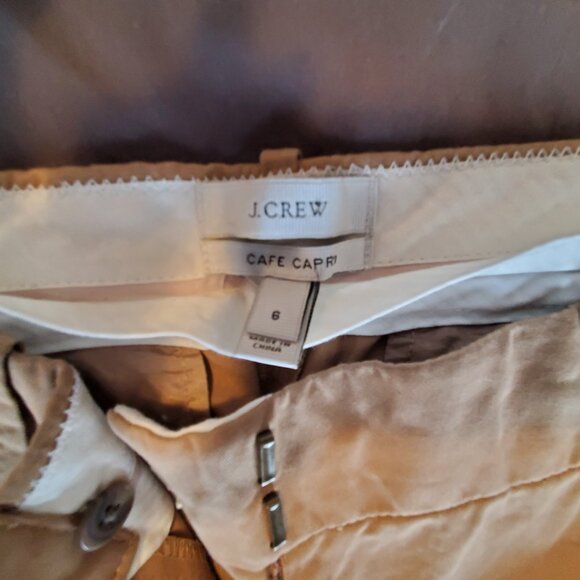 JCrew Cafe Capri Pants - Picture 5 of 5